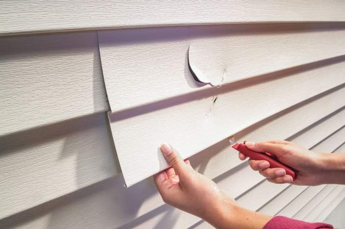 How to repair cracked and broken vinyl siding? | Hometalk
