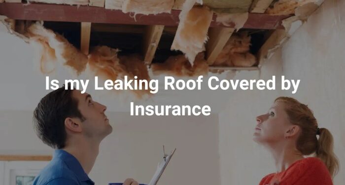 Home Insurance Roof Leak Coverage Explained